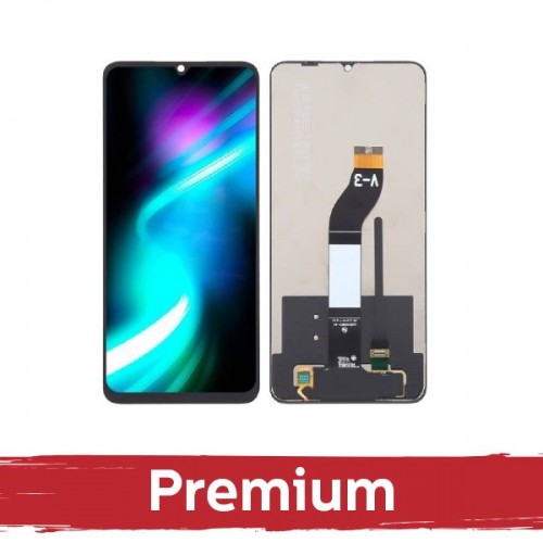 LCD ekranas suderinamas su Xiaomi Redmi 14C 4G / Poco C75 juodas OEM