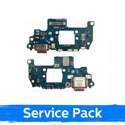 Įkrovimo jungtis suderinama su Samsung S721 S24 FE su flex / Plata (Service Pack)