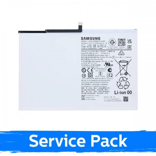 Baterija suderinama su Samsung X210 (X215 / X216) Tab A9 Plus / WT-S-W11 7040mAh / (Service Pack)