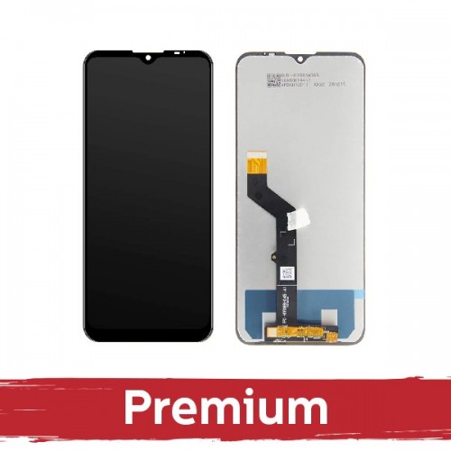 LCD ekranas suderinamas su Motorola E7 Plus / G9 Play / G9 juodas OEM