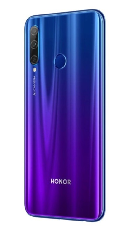 Galinis dangtelis Honor 20 Lite Phantom Blue originalus (used Grade C)