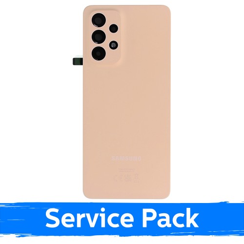 Galinis dangtelis suderinamas su Samsung A336 A33 5G / Awesome Peach / (Service Pack)