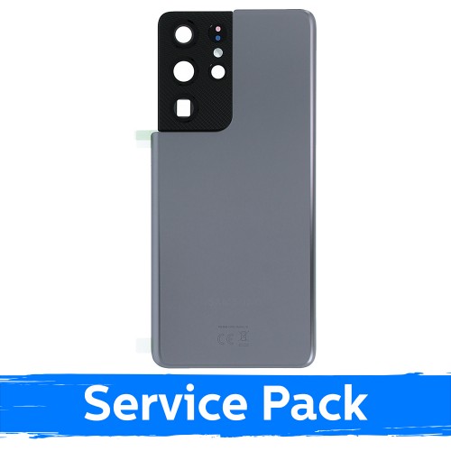Galinis dangtelis suderinamas su Samsung G998 S21 Ultra / Phantom Titanium / (Service Pack)