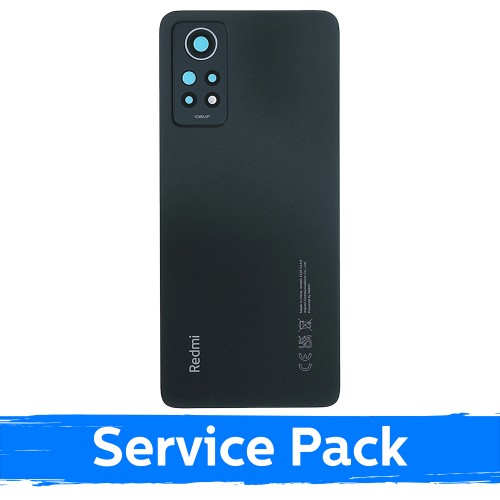 Galinis dangtelis suderinamas su Xiaomi Redmi Note 12 Pro 4G / Graphite Gray / (Service Pack)
