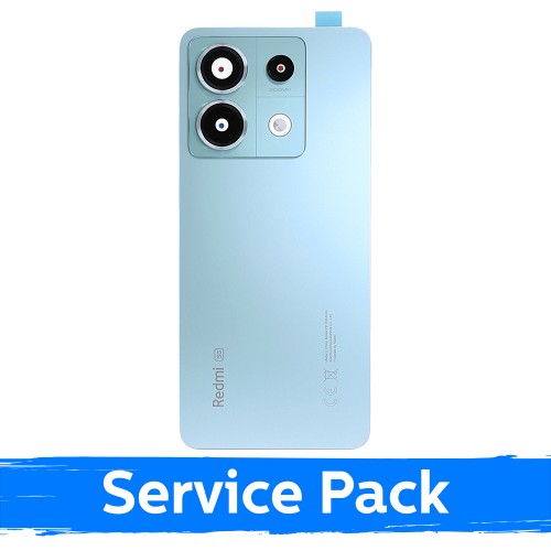 Galinis dangtelis suderinamas su Xiaomi Redmi Note 13 Pro 5G / Ocean Teal / (Service Pack)