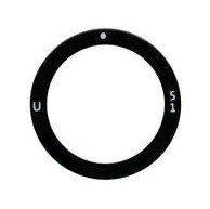 Samsung G998 S21 Ultra kameros stikliukas Black (lens Base) 1pcs (service pack)