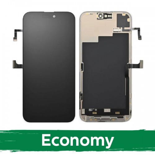 LCD ekranas suderinamas su iPhone 15 Pro Max juodas (INCELL / Economy)