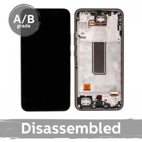 LCD ekranas suderinamas su Samsung A346 A34 5G su rėmeliu / Lime / (9.5/10 Used)
