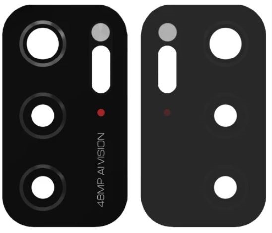 Xiaomi Poco M3 Pro 5G kameros stikliukas Black (only lens) ORG