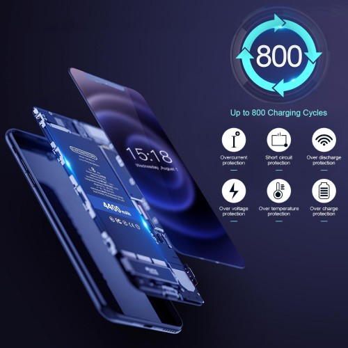 Baterija suderinama su iPhone 11 Pro Max (A2218) / 3969mAh / Premium