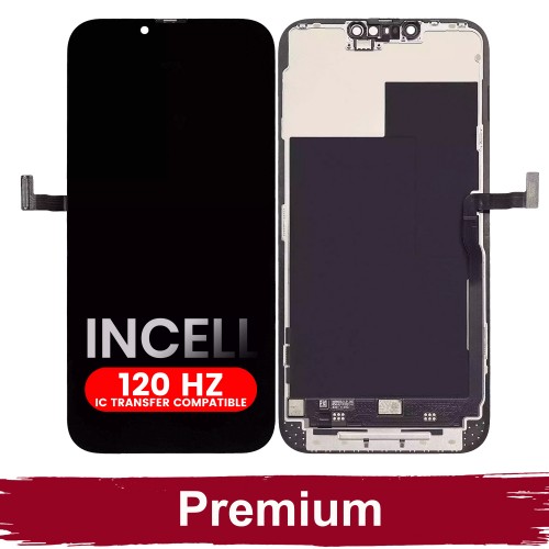 LCD ekranas suderinamas su iPhone 13 Pro Max juodas (120Hz / INCELL / Premium) /*Removable IC*/