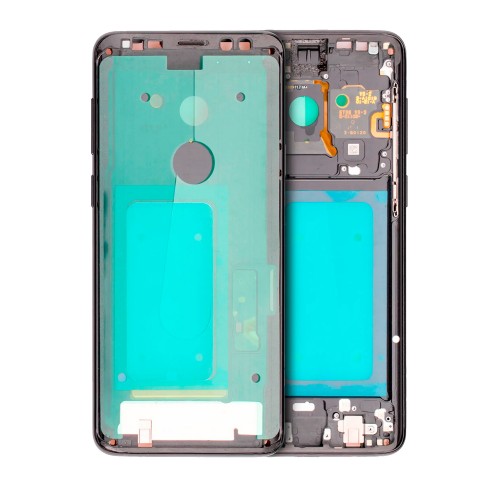 Vidurinis rėmelis skirtas Samsung G965 S9 Plus (Midnight Black)