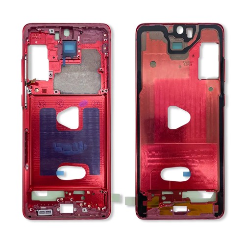 Vidurinis rėmelis skirtas Samsung G985 S20 Plus (Aura Red)