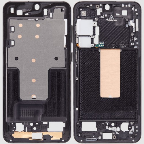 Vidurinis rėmelis Samsung S916 S23 Plus Fantominis juodas (Grafitinė)