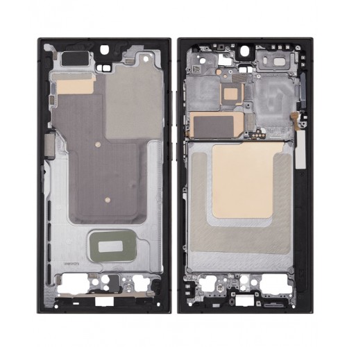 Vidurinis rėmelis Samsung S928 S24 Ultra Titano juoda (mėlyna / žalia)