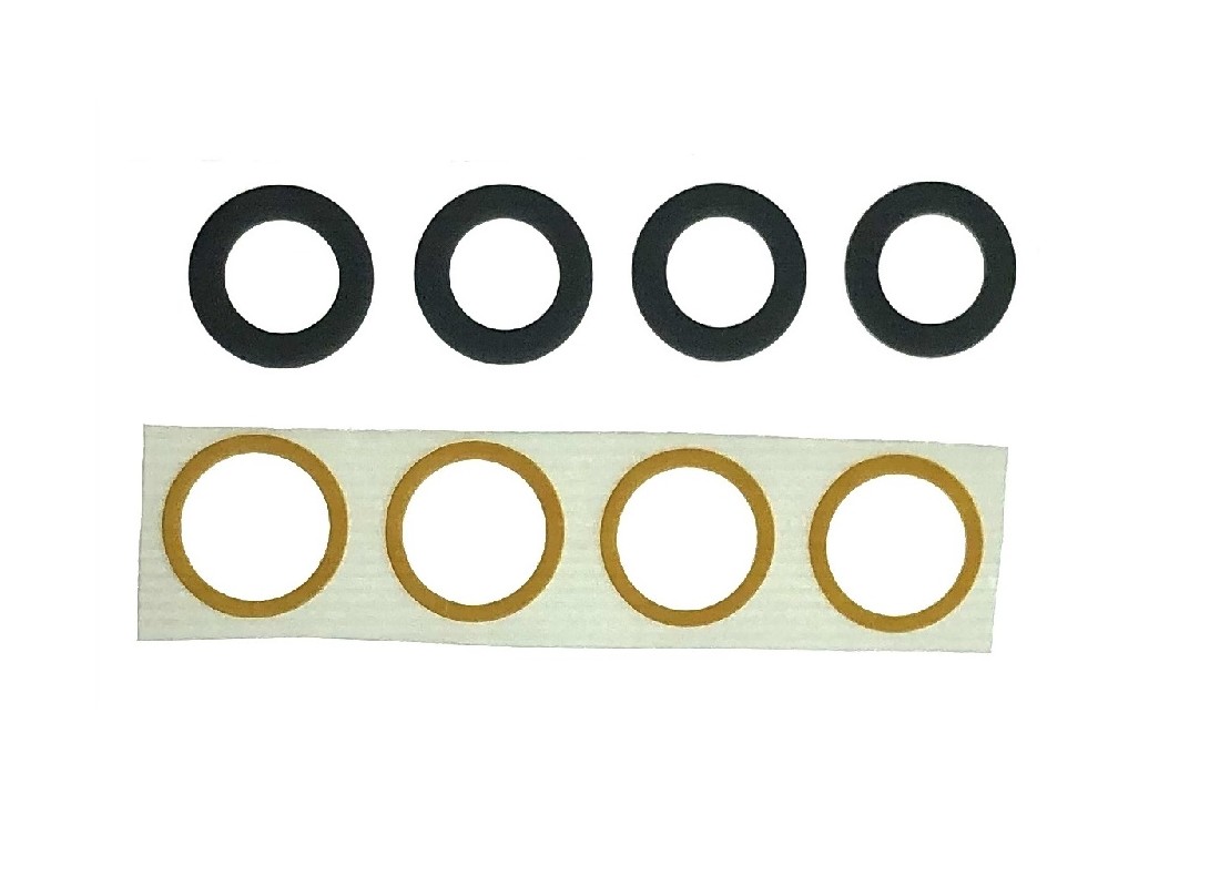 Huawei Honor 50 Lite kameros stikliukas Black (only lens 4pcs) ORG