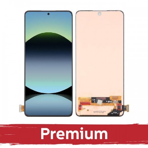 LCD ekranas suderinamas su Xiaomi Redmi Note 14 4G / Poco M7 Pro 5G juodas OEM