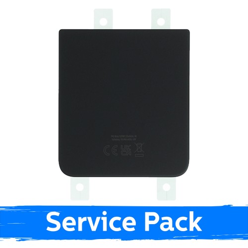 Galinis dangtelis, suderinamas su Samsung F721 Z Flip4 / Grafito / (Service Pack)