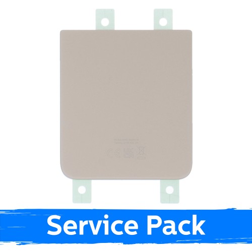 Galinis dangtelis, suderinamas su Samsung F721 Z Flip4 / Rožinis auksas apačia / (Service Pack)
