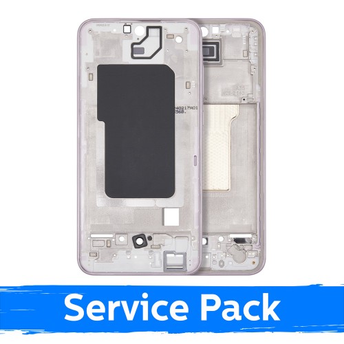 Vidurinis rėmas Samsung A356 A35 5G / Lilac / (Service Pack)