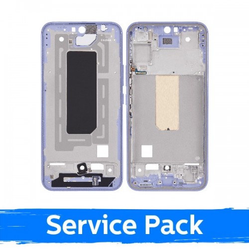 Vidurinis rėmas suderinamas su Samsung A546 A54 5G / violetinis / (Service Pack)