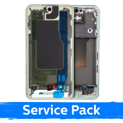 Vidurinis rėmas Samsung A556 A55 5G / Lemon / (Service Pack)