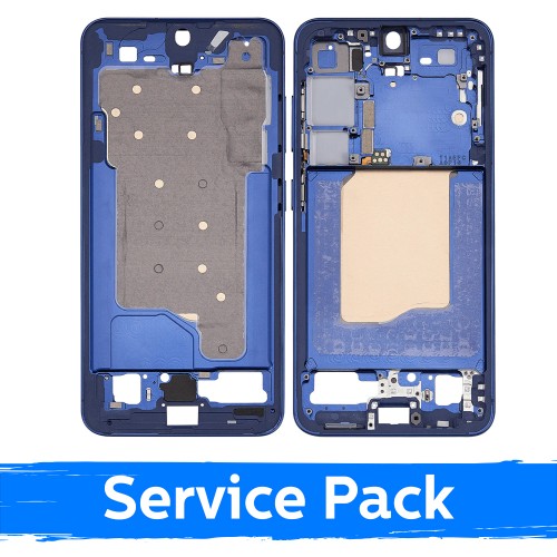 Vidurinis rėmas suderinamas su Samsung S931 S25 / tamsiai mėlynas / (Service Pack)