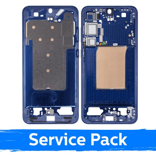 Vidurinis rėmas Samsung S936 S25 Plus / tamsiai mėlynas / (Service Pack)