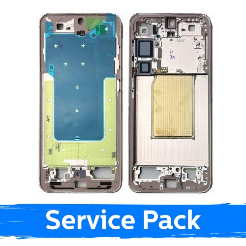 Vidurinis rėmas Samsung S936 S25 Plus / Pink Gold / (Service Pack)