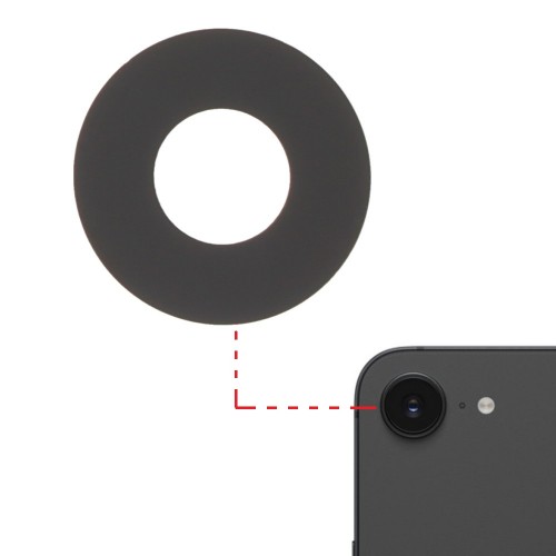 Galinis kameros stiklas suderinamas su Apple iPhone 16e galinio fotoaparato stiklas / PREMIUM /