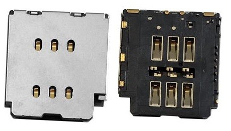 SIM kortelės kontaktas skirtas iPhone 13 Pro/13 Pro Max DUAL SIM ORG