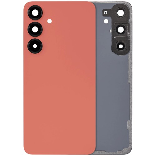 Galinis dangtelis suderinamas su Samsung S936 S25+ / Coral Red / (su kameros lęšiu) OEM