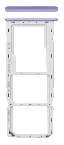 SIM kortelės laikiklis Samsung A226 A22 5G Violet originalus (service pack)