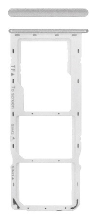 SIM kortelės laikiklis Samsung A226 A22 5G White originalus (service pack)