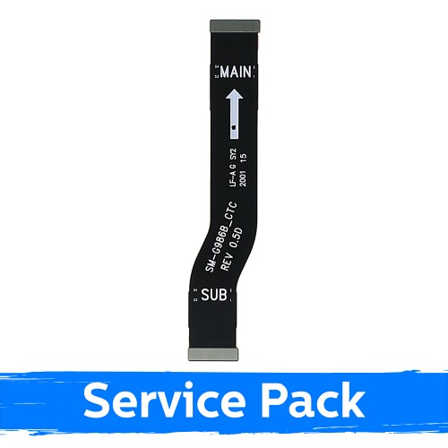 Lankstus kabelis suderinamas su Samsung G985 (G986) S20 Plus (SUB)-(MAIN) Flex / (Service Pack)