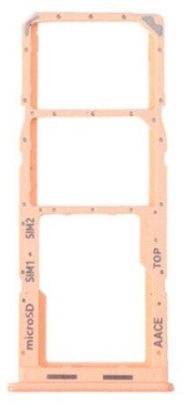 SIM kortelės laikiklis Samsung A13 A135/A137 Peach originalus (service pack)