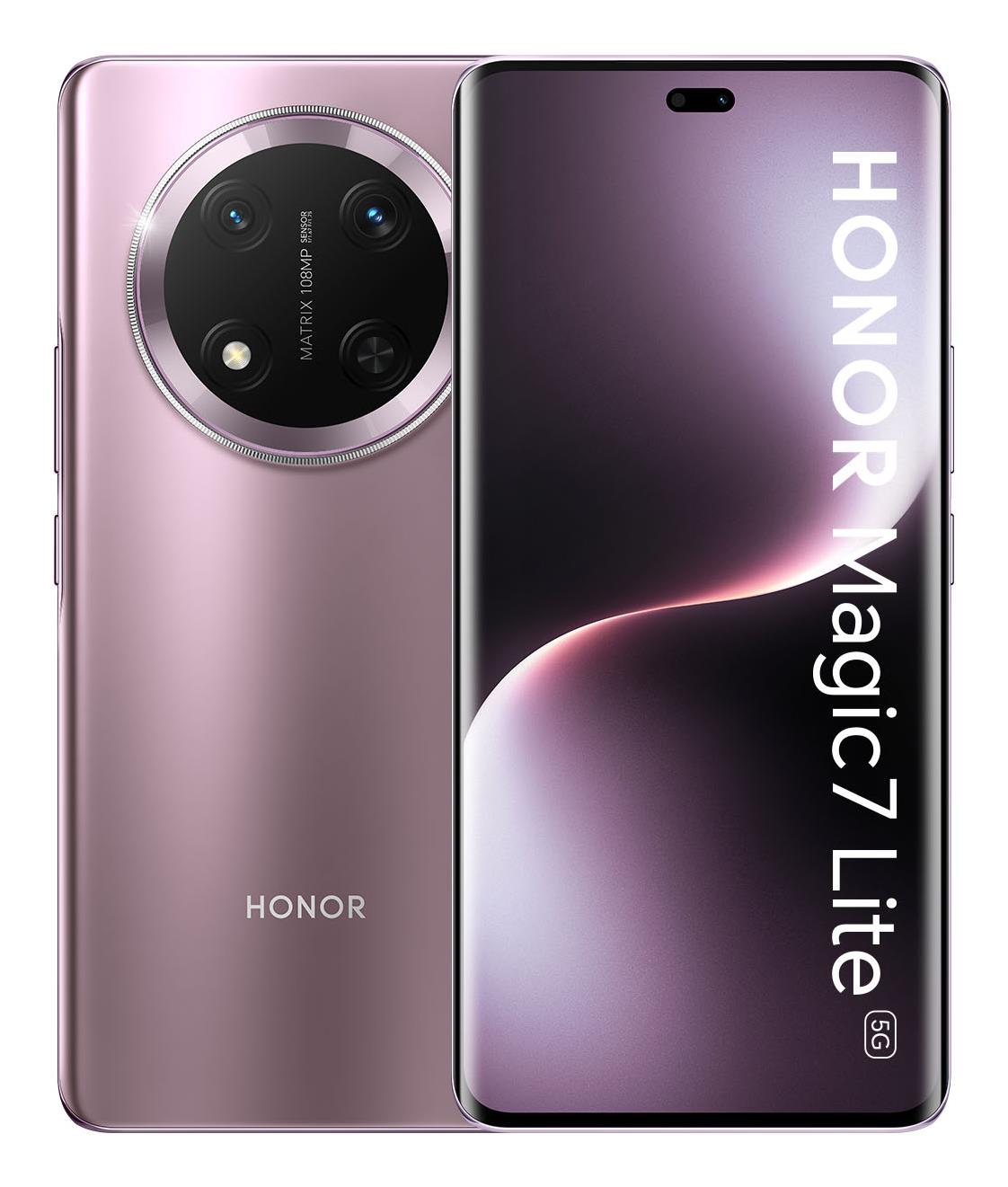 Honor Magic7 Lite mobilusis telefonas 8/512GB violetinis