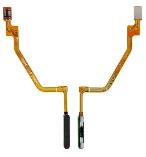 Lanksčioji jungtis Xiaomi Poco X3/X3 NFC/X3 Pro su juodu pirštų atspaudų jutikliu (fingerprint) ORG