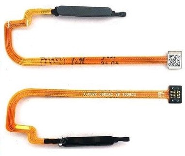 Lanksčioji jungtis Xiaomi Redmi 9T/Poco M3 su juodu pirštų atspaudų jutikliu (fingerprint) ORG