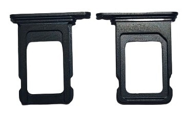 SIM kortelės laikiklis skirtas iPhone 14 Pro/14 Pro Max Space Black ORG