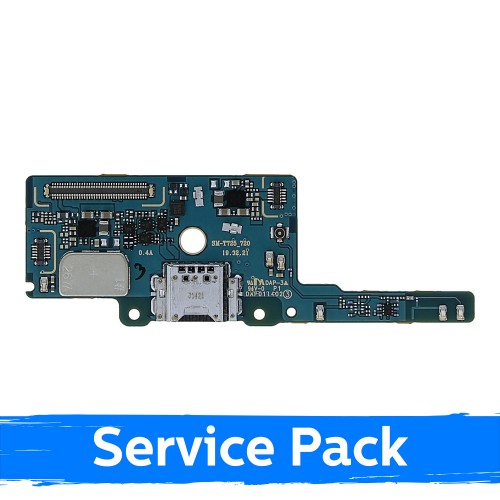 Įkrovimo jungtis suderinama su Samsung T725 Tab S5e su lankstus kabeliu / plokšte (Service Pack)