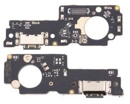 Lanksčioji jungtis Xiaomi Poco M4 5G/M5 5G/Redmi Note 11E įkrovimo kontakto su mikrofonu ORG