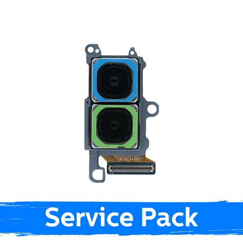 Kamera suderinama su Samsung G980 (G981) S20 Galinė kamera / (dual) 64M AF + 12M / (Service Pack)