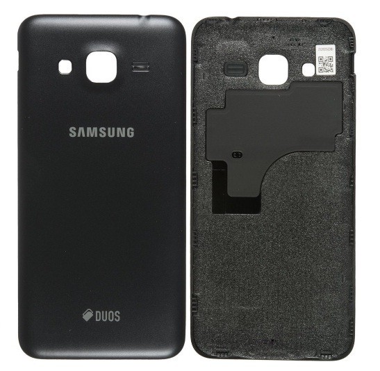 Galinis dangtelis Samsung J320 J3 2016 Black originalus (used Grade B)