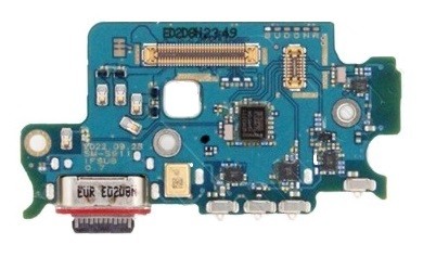 Lanksčioji jungtis Samsung S911 S23 su įkrovimo kontaktu, mikrofonu, SIM lizdu originali (service pack)