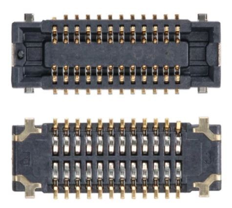 Samsung A125/A135/A136/A137/A225/A256/A325/A326/A336/A415/A426/A515/A525/A526/A528/A536/A546/A556/A725/G525/G770/M127/M135/M225/M236/M307/M317/M325/M515/M526/T730/T736/P610/P615/P636 Board connector BTB socket 2x12pin 3710-003874 (service pack)