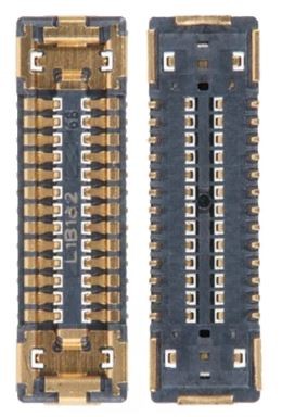 Samsung G525/G770/G780/G781/G973/G990/G998/F700/M215/M305/M307/M315/N770/N980/N981/N985/N986/P610/P615 Board connector BTB socket 2x20 Pin 3710-004344 (service pack)