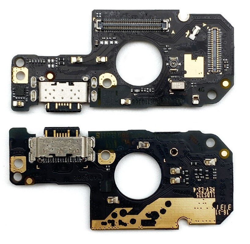 Lanksčioji jungtis Xiaomi Redmi Note 11/Note 11S/Poco M4 Pro 4G įkrovimo kontakto su mikrofonu originali (service pack)