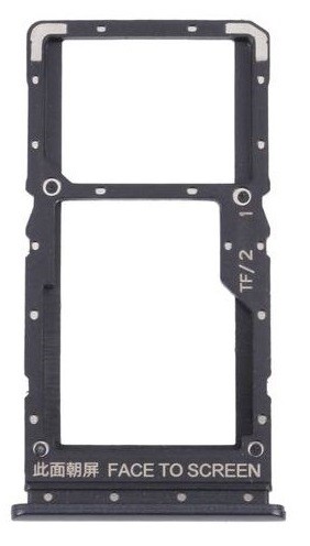 SIM kortelės laikiklis Xiaomi Redmi Note 12 5G Onyx Grey ORG