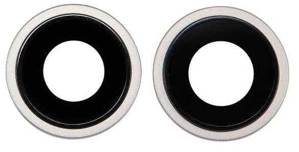 iPhone 14/14 Plus kameros stikliukas su rėmeliu Starlight (2pcs) ORG